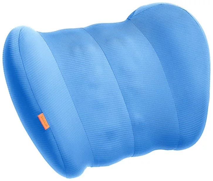 PERNA AUTO suport lombar Baseus ComfortRide, design ergonomic, efect de racire, dimensiune 395*263*115mm, albastru "C20036402311-01" - 6932172634704 — miniatură
