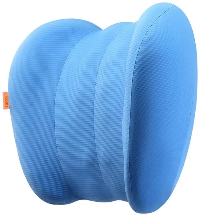PERNA AUTO suport lombar Baseus ComfortRide, design ergonomic, efect de racire, dimensiune 395*263*115mm, albastru "C20036402311-01" - 6932172634704 — miniatură