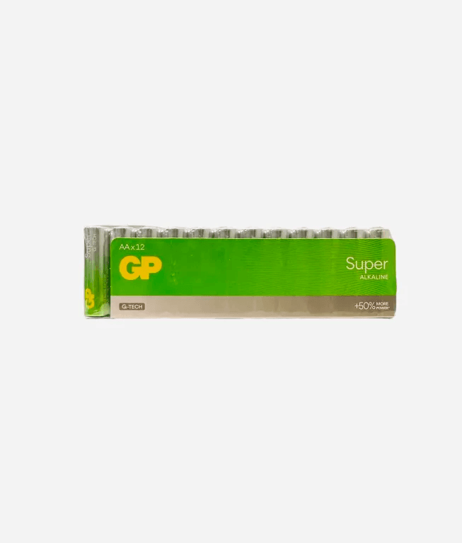 Baterie GP Batteries, Super Alcalina AA (LR6) 1.5V alcalina, shrink 12 buc. "GP15AETA21-2GSWC12" "GPPCA15AS613"