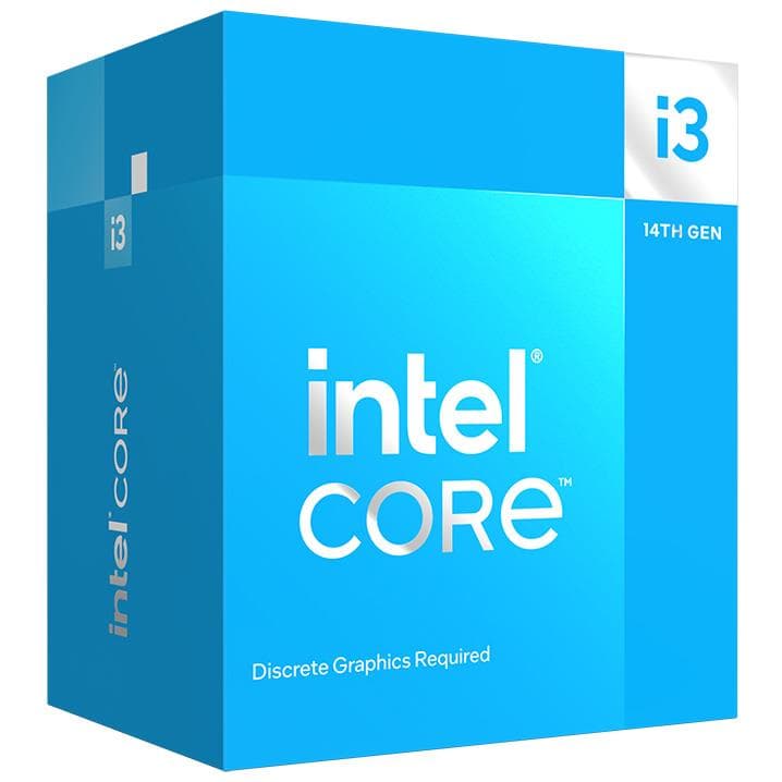 CPU Intel CORE I3-14100F S1700 BOX/3.5G BX8071514100F S RMX2 IN "BX8071514100F S RMX2"