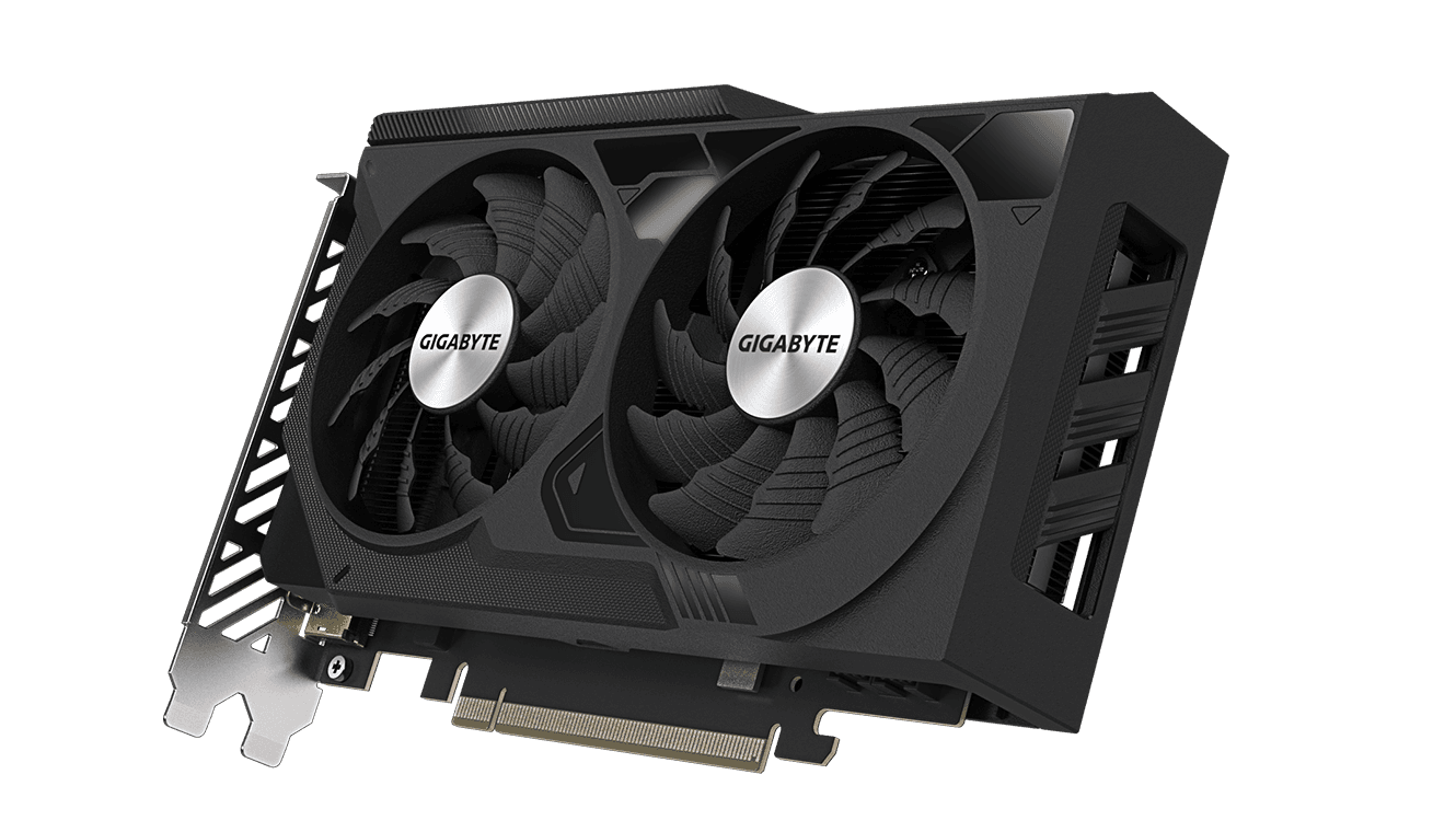 PLACI VIDEO Gigabyte GB GeForce RTX 4060 WINDFORCE 8GB "GV-N4060WF2-8GD" — miniatură