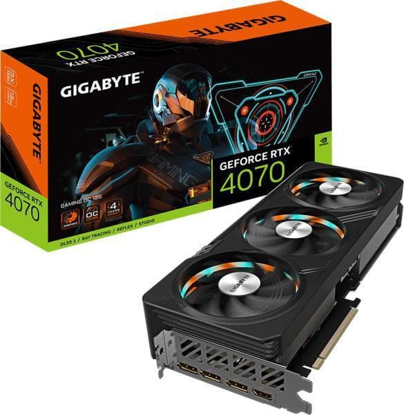 PLACI VIDEO Gigabyte GeForce RTX 070 GAMING OCV2 12GB GDDR6X 1xHDMI 3xDP "GV-N4070GAMING OCV2-12GD"