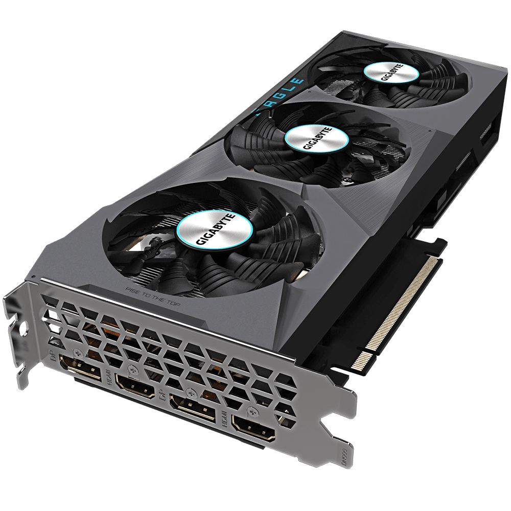 PLACI VIDEO Gigabyte VGA PCIE16 RTX4070 12GB GDDR6X "N4070EAGLE OCV2-12GD" — miniatură