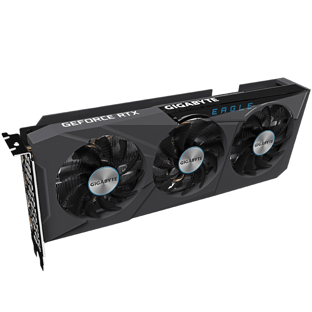 PLACI VIDEO Gigabyte VGA PCIE16 RTX4070 12GB GDDR6X "N4070EAGLE OCV2-12GD" — miniatură