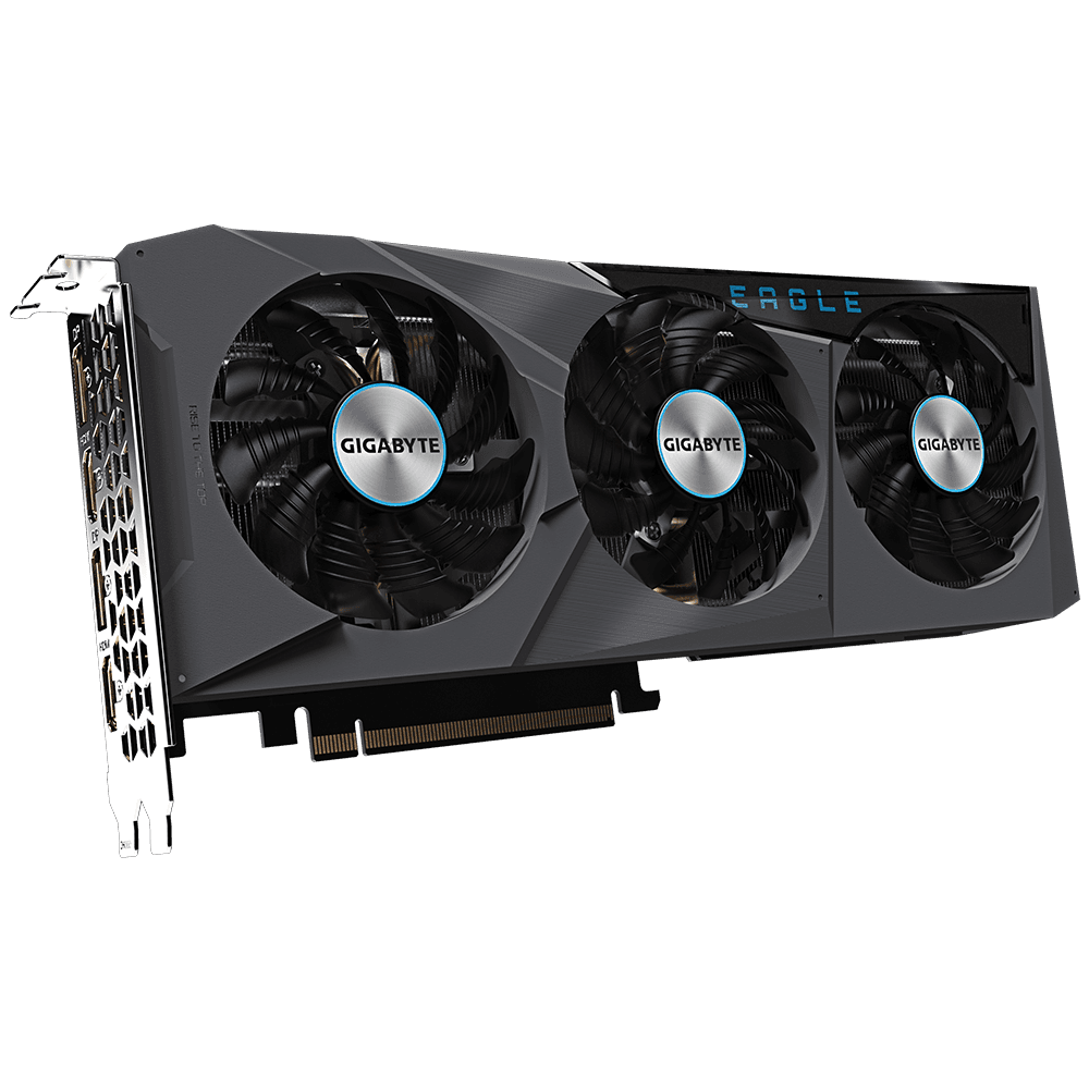 PLACI VIDEO Gigabyte VGA PCIE16 RTX4070 12GB GDDR6X "N4070EAGLE OCV2-12GD" — miniatură