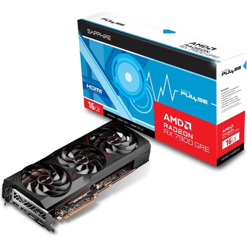 PLACI VIDEO Sapphire VGA PCIE16 RX7900GRE 16GB/PULSE 11325-04-20G "11325-04-20G"