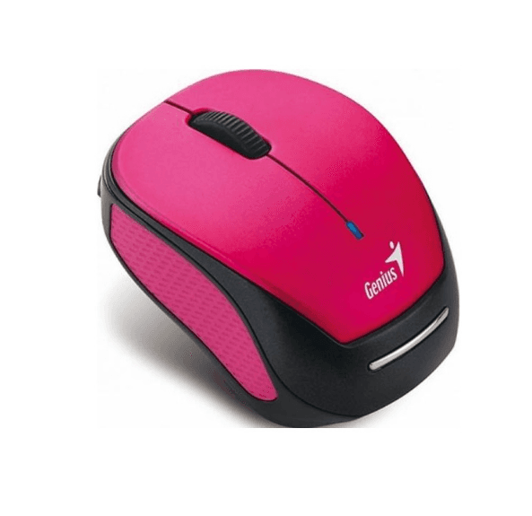 MOUSE Genius, "Micro Traveler 9000R", PC sau NB, wireless, 2.4GHz, infrarosu, 1200 dpi, butoane/scroll 3/1, roz, "31030020400"