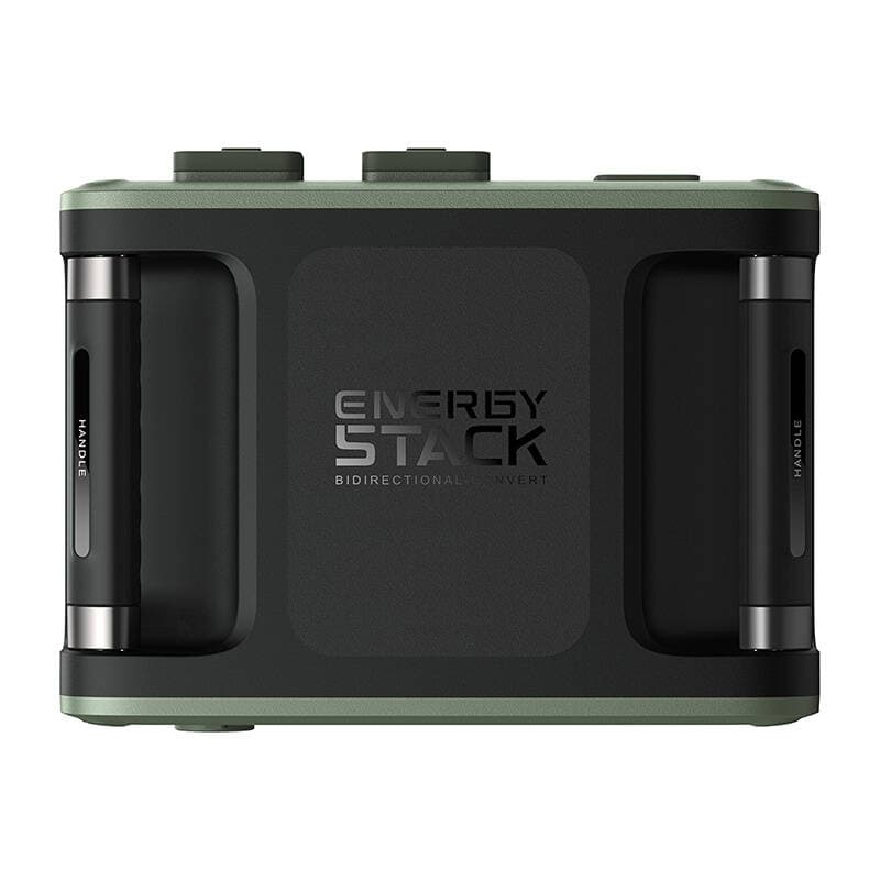 POWER STATION Baseus Energy Stack, capacitate 600Wh, greutate 8 kg, Wi-Fi + Bluetooth + App, AC x 2 output maxim 1500W, USB Type-C x 2 100W, USB x2 22.5W "E10023304613-00" — miniatură