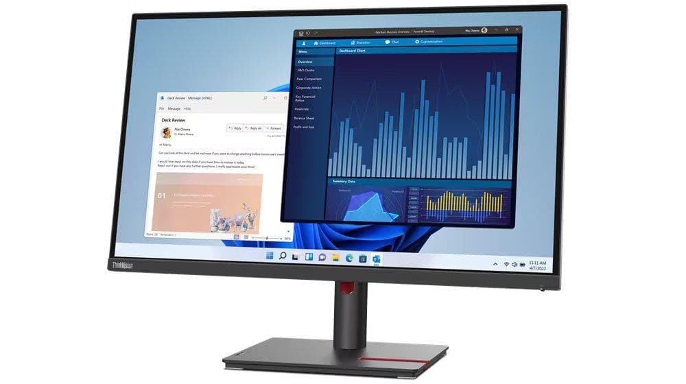 MONITOARE Lenovo T27p-30(A22270UP0)27inch Monitor-HDMI "63A9GAT1EU" — miniatură