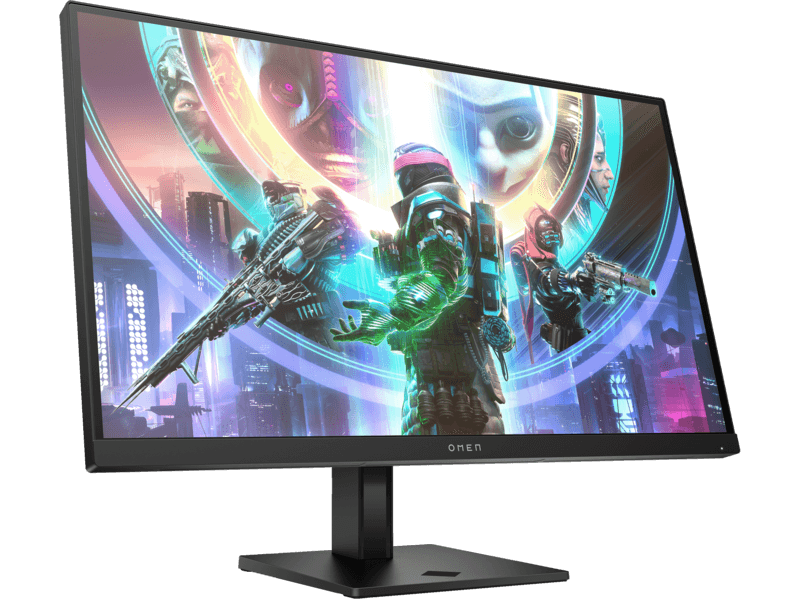 MONITOARE HP Gaming HP OMEN 27qs, 27", IPS, QHD, 2560 x 1440, 240Hz, HDMI, DisplayPort, Pivot, Boxe, NVIDIA G-SYNC,1ms, Negru "780J4E9#ABB" — miniatură