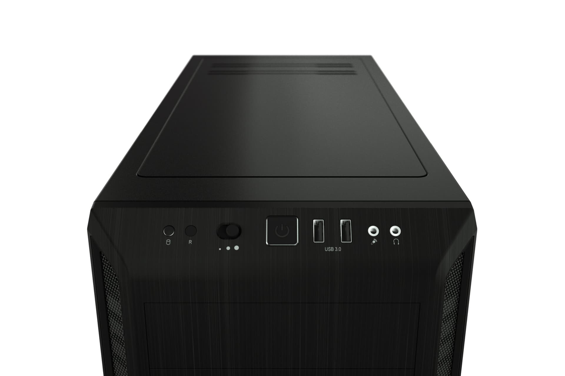 CARCASA be quiet! "PURE BASE 600", Middle Tower, ATX, fara sursa, 2xfan, USB 3.2 gen 1 x 2, audio+mic, PSU shroud, 7 sloturi expansiune, iluminare, argintiu, "BGW21" — miniatură