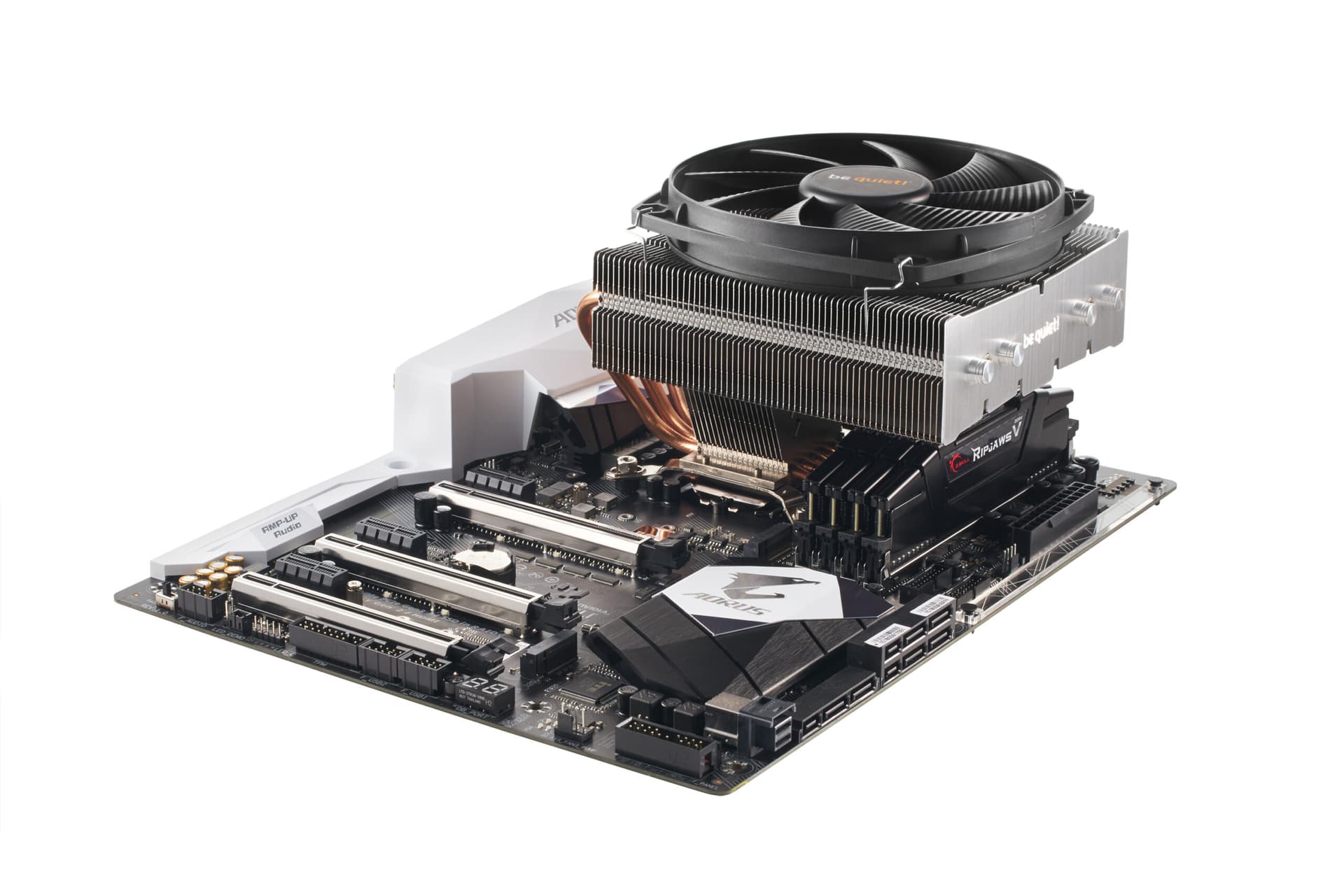 COOLER be quiet "Shadow Rock TF 2 " racire aer, Ø6 mm×5 pcs heatpipe,skt. Intel LGA 1200/115x/775/2011-v3/1366 AMD AM4/AM3+/AM2+/FM1/FM2,fan 135mm,1400 rpm,4-pin PWM, LED "BK003" — miniatură