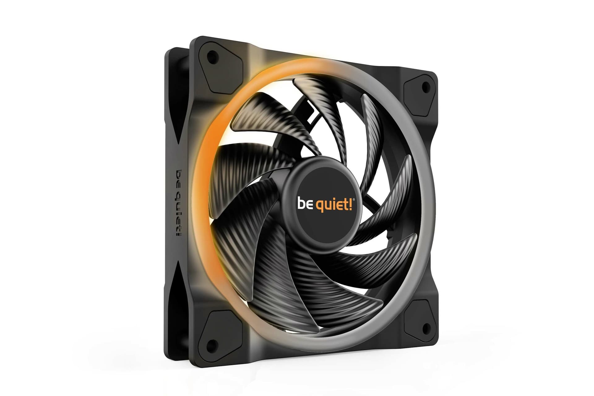 Ventilator be quiet! "LIGHT WINGS"120mm 2500 rpm, Rifle bearing, 4-pin PWM, ARGB LED, "BL073"