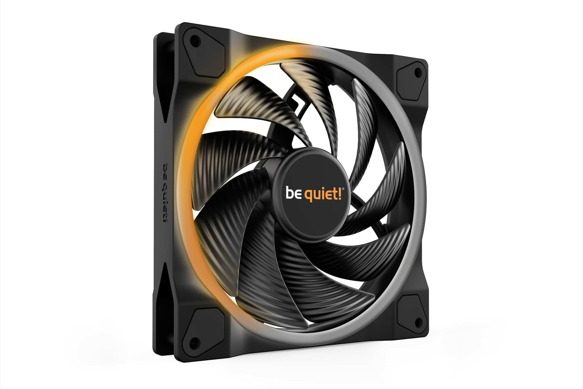 Ventilator be quiet! "LIGHT WINGS"140mm 2200 rpm, Rifle bearing, 4-pin PWM, ARGB LED, "BL075"