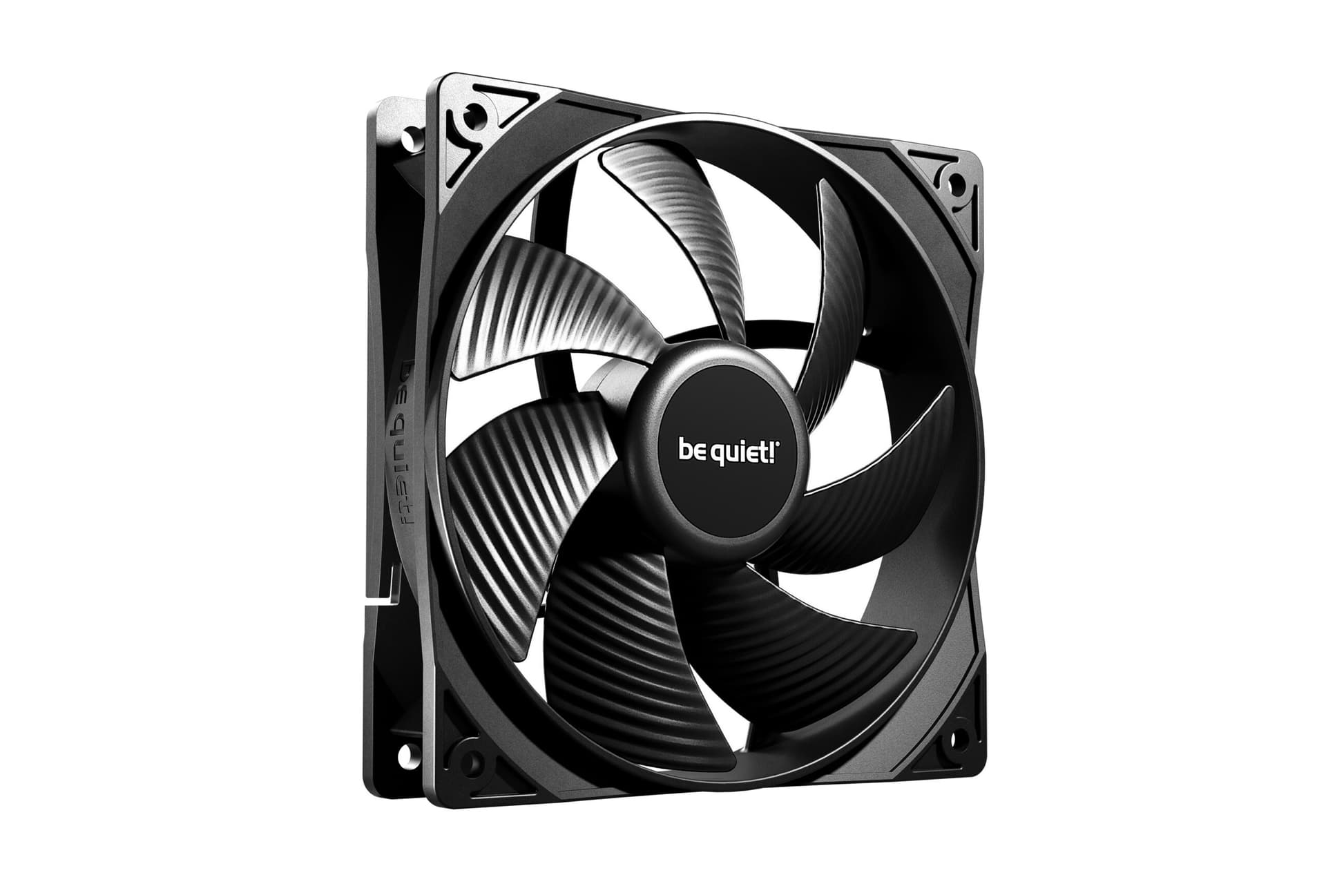 Ventilator be quiet! "PURE WINGS 3"120mm 1600 rpm, Fluid Dynamic Bearing, 4-pin PWM, "BL105"