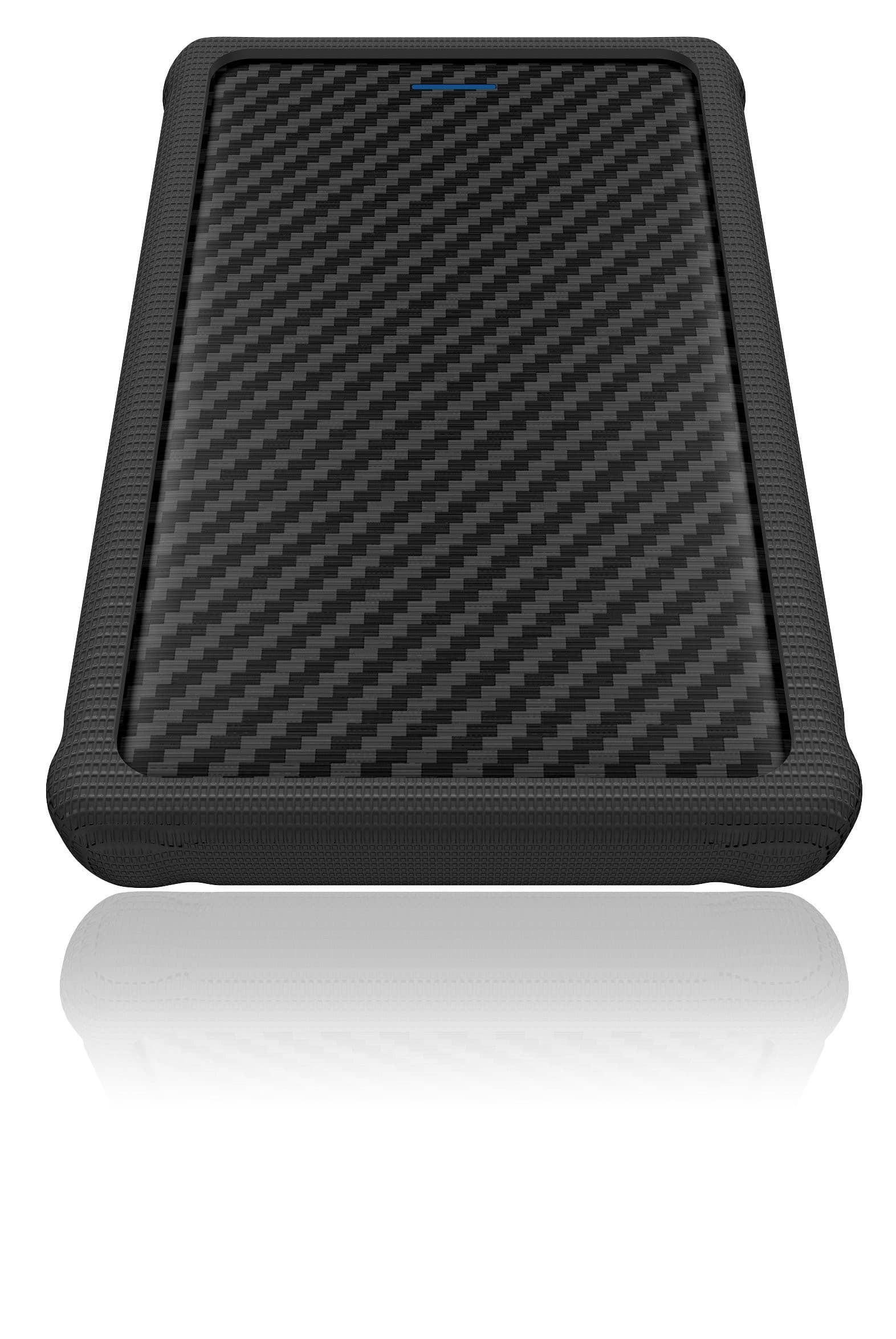 RACK HDD Icy Box SATA 2.5" la 1x USB 3.2 Gen 1, negru, silicon, "IB-223U3A-B" — miniatură