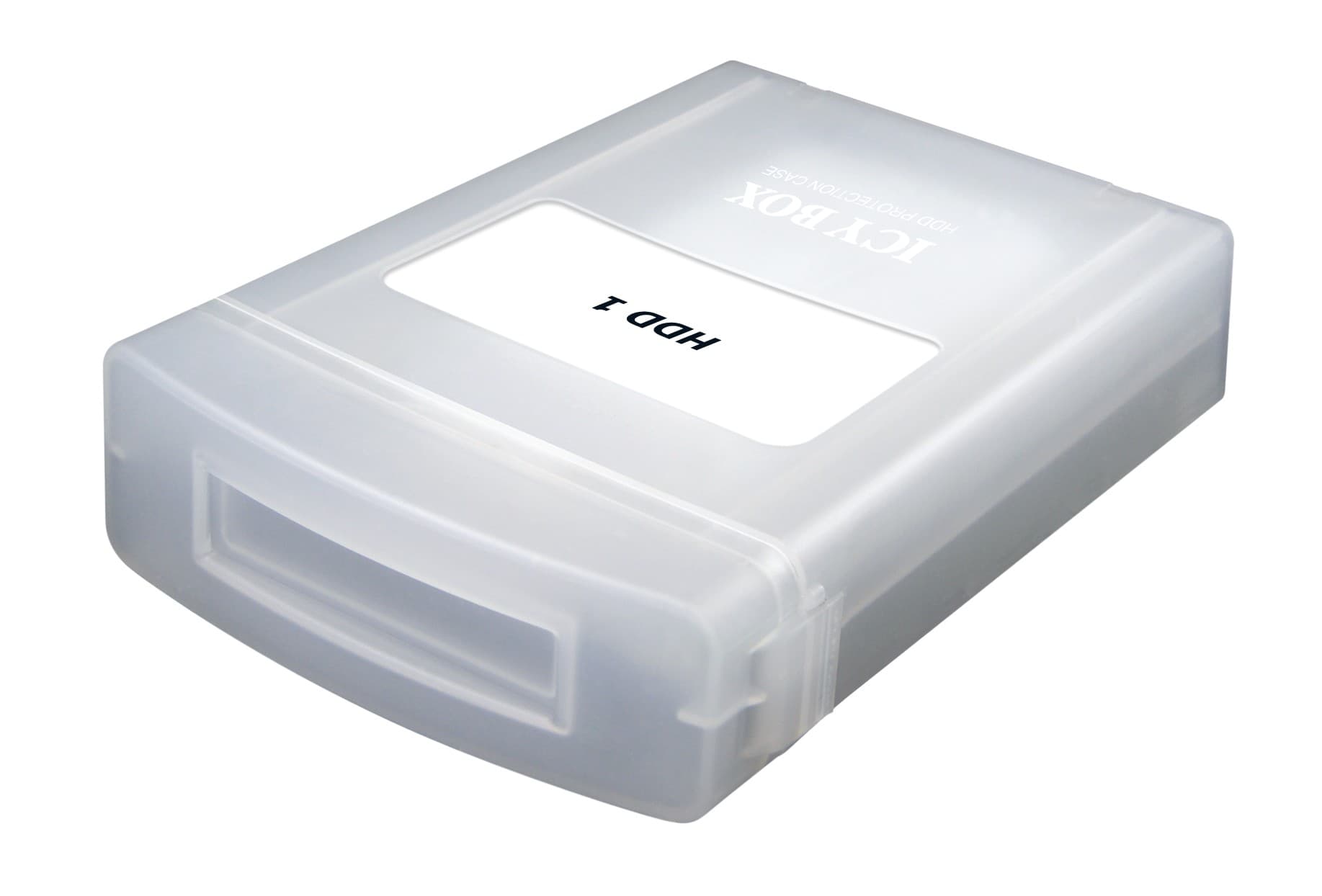 HUSA Icy Box, pt HDD, 3.5", plastic, transparent, "IB-AC602a