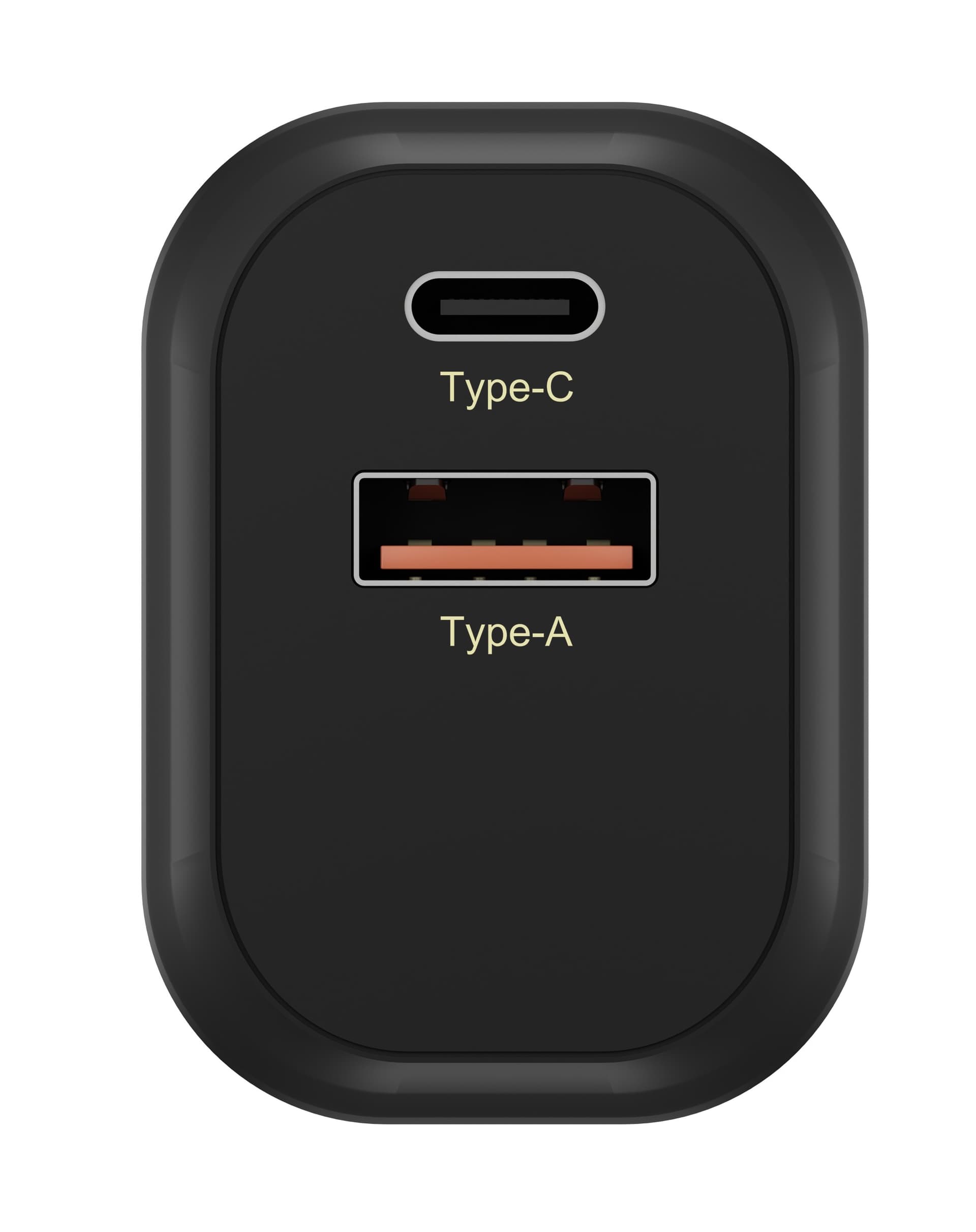 ALIMENTATOR retea 220V Icy Box, universal, 1 x USB-A QC, 1 x USB-C PD 20W, negru, "IB-PS102-PD" — miniatură