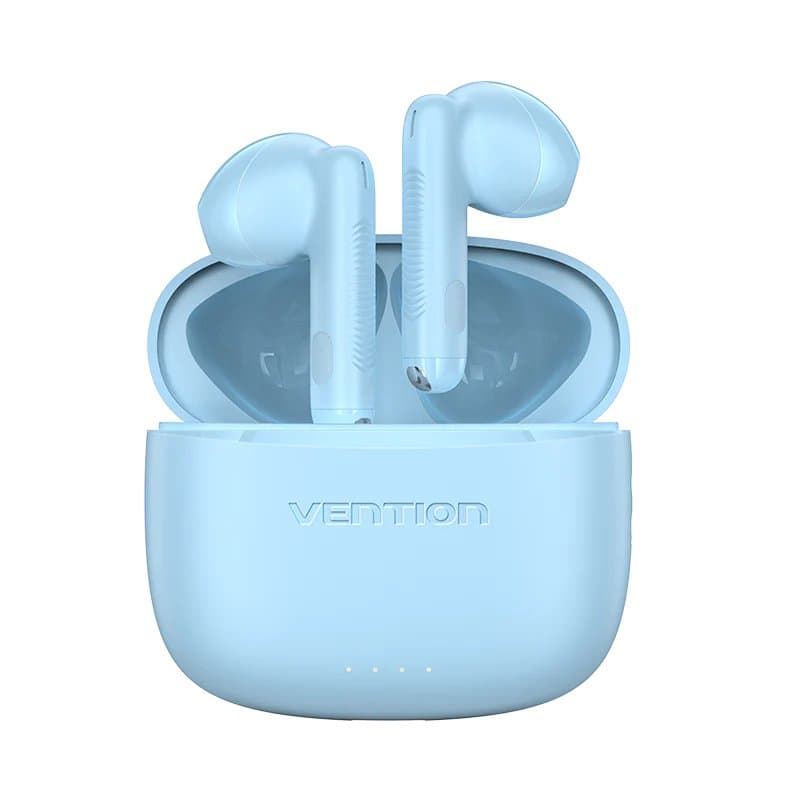 Casti TWS Vention, wireless,tip butoni, smartphone,BT 5.3, mic pe casca,USB-C,acumulator charging case 300mAh,durata baterie pana la 30h,albastru "NBHS0"-6922794775848
