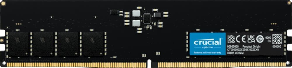 DDR Crucial MEMORY DIMM 16GB DDR5-5600/CT16G56C46U5 CRUCIAL "CT16G56C46U5"