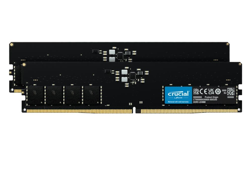 DDR Crucial - gaming MEMORY DIMM 32GB DDR5-5600/KIT2 CT2K16G56C46U5 "CT2K16G56C46U5"