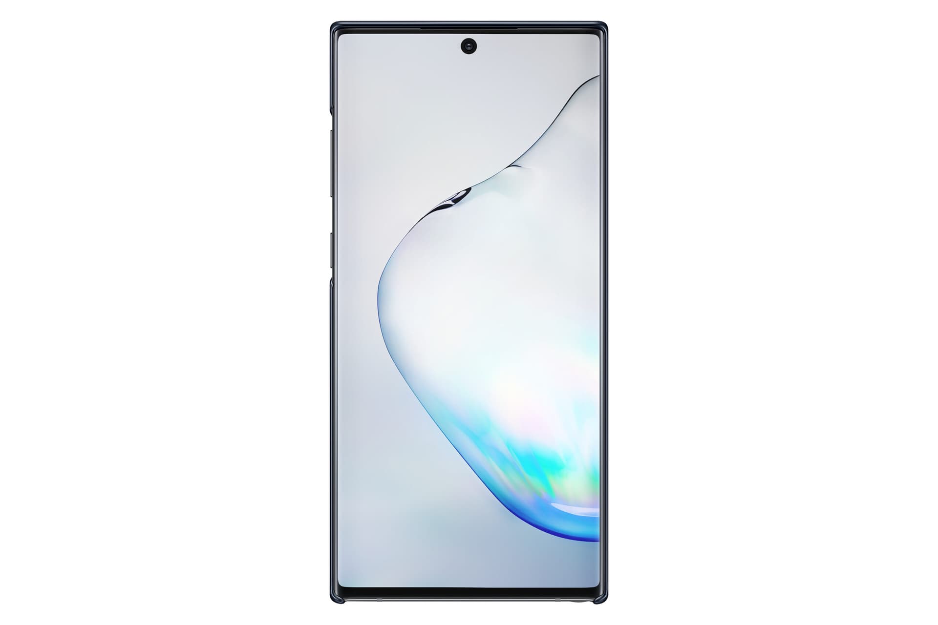 HUSE Smartphone Samsung SAMSUNG LED Protective Cover GALAXY Note10 Plus BLACK "EF-KN975CBEGWW" — miniatură