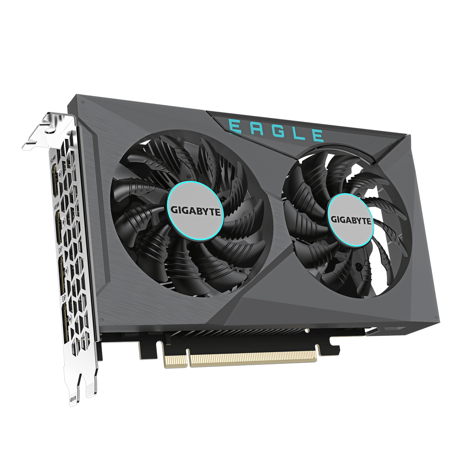 PLACI VIDEO Gigabyte RTX 3050 EAGLE OC 6GB |6 GB | GDDR6 | 96 bit | PCI-E 4.0 | 7680x4320 | Multi-view 4 |192x117x36 mm | ATX | Sursa recomandata: 300W | DPx2, HDMI 2.1 x2 "N3050EAGLE OC-6GD" — miniatură