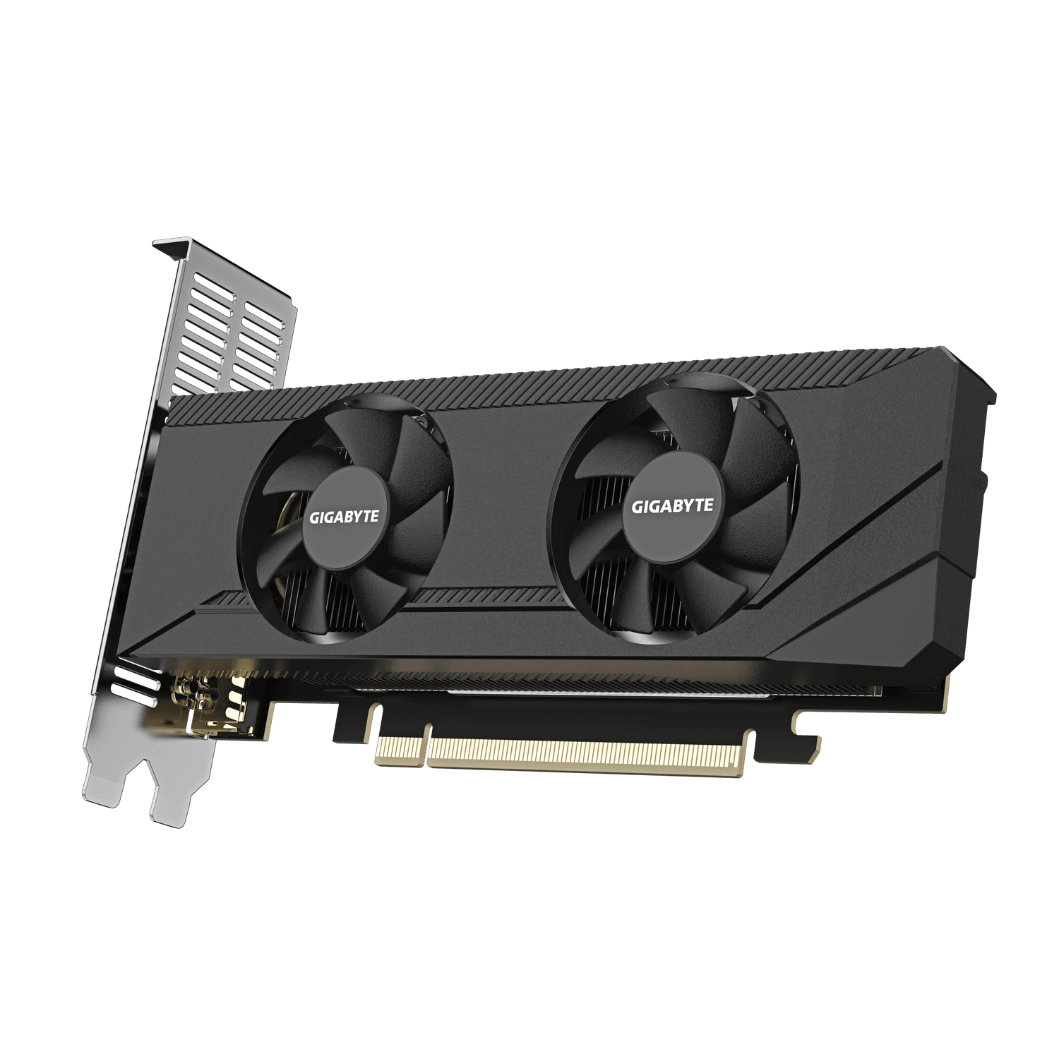 PLACI VIDEO Gigabyte GeForce RTX 3050 OC Low Profile 6G | 96-biti | 512 M x32 GDDR6 | 2x HDMI, 2x DP | PCI Express 4.0 x8 | Low profile 2 slot | Sursa recomandata: 300W | "N3050OC-6GL" — miniatură