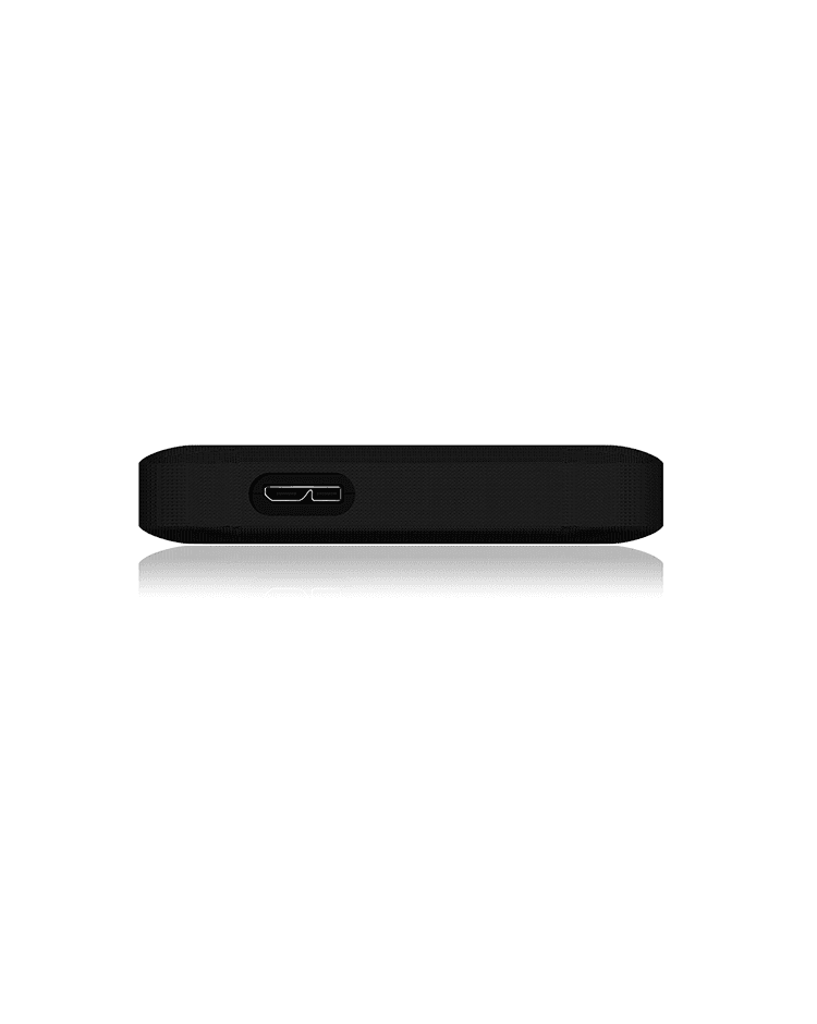RACK HDD Icy Box SATA III 2.5" la 1x USB 3.2 Gen 1, UASP, silicon, negru, "IB-233UB-B" — miniatură