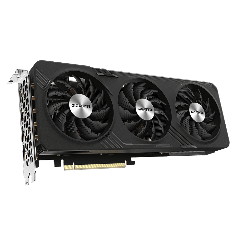 PLACI VIDEO Gigabyte Radeon RX 7600 XT GAMING OC 16G | GDDR6 | 128 bit | PCI-E 4.0 7680x4320|Sursa recomandata 600W | Conectori 8 Pin x2 | Output DP 2.1 x2, HDMI 2.1a x2 "R76XTGAMING OC-16GD" — miniatură