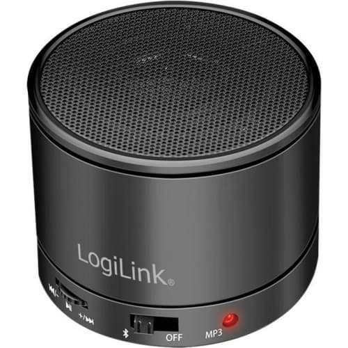 BOXA LOGILINK portabila BT ctr vol,acumulator 400mAh, FM radio, hands-free,timp de functionare pana la 4h,distanta de functionare pana la 10m,incarcare USB, black, "SP0062K"