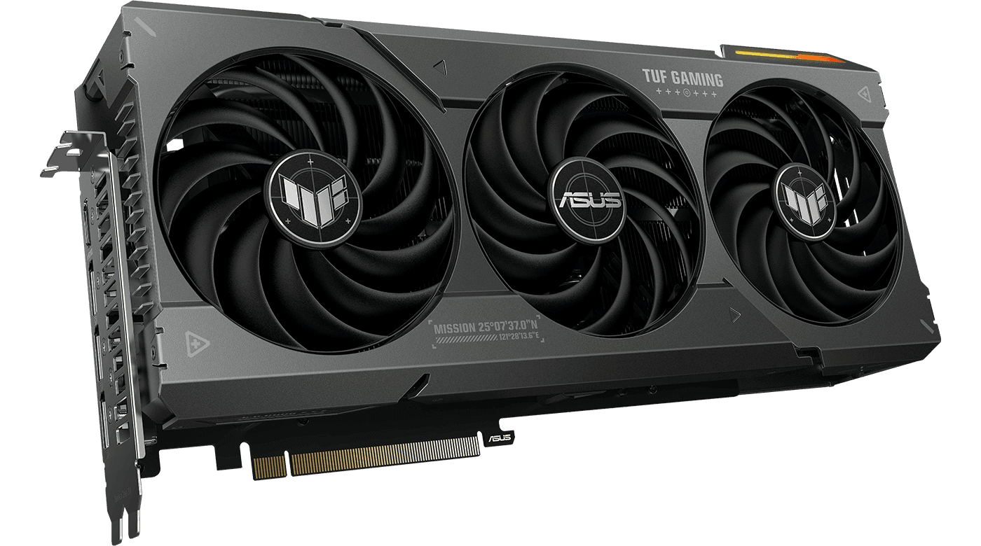 PLACI VIDEO Asus TUF Gaming Radeon RX 7600 XT OC 16GB GDDR6 128 bit, PCI Gen 4, 1x HDMI 3x DP "TUF-RX7600XT-O16G-GAMING" — miniatură