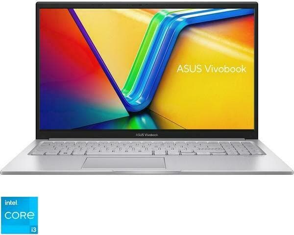 NOTEBOOK Asus 15.6 inch|FHD 1920 x 1080| Intel Core i3|1215U|1.2 GHz|Mem 8 GB|SSD 512 GB|1xHDMI|720p HD cam|Greutate 1.7 kg|Cool Silver "X1504ZA-BQ606" (