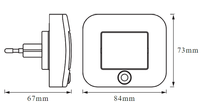 LUNETTA HALL SENSOR LEDV "000004058075266780" — miniatură