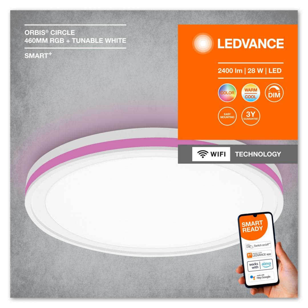 SMART WIFI ORBIS CIRCLE460 RGBTW WTLEDV "000004058075573871"