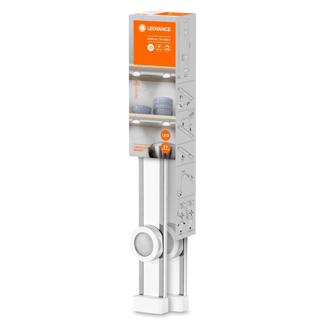 LINEARLED MAGNET 2SPOT 400 SEN 840 LEDV "000004058075575653" — miniatură