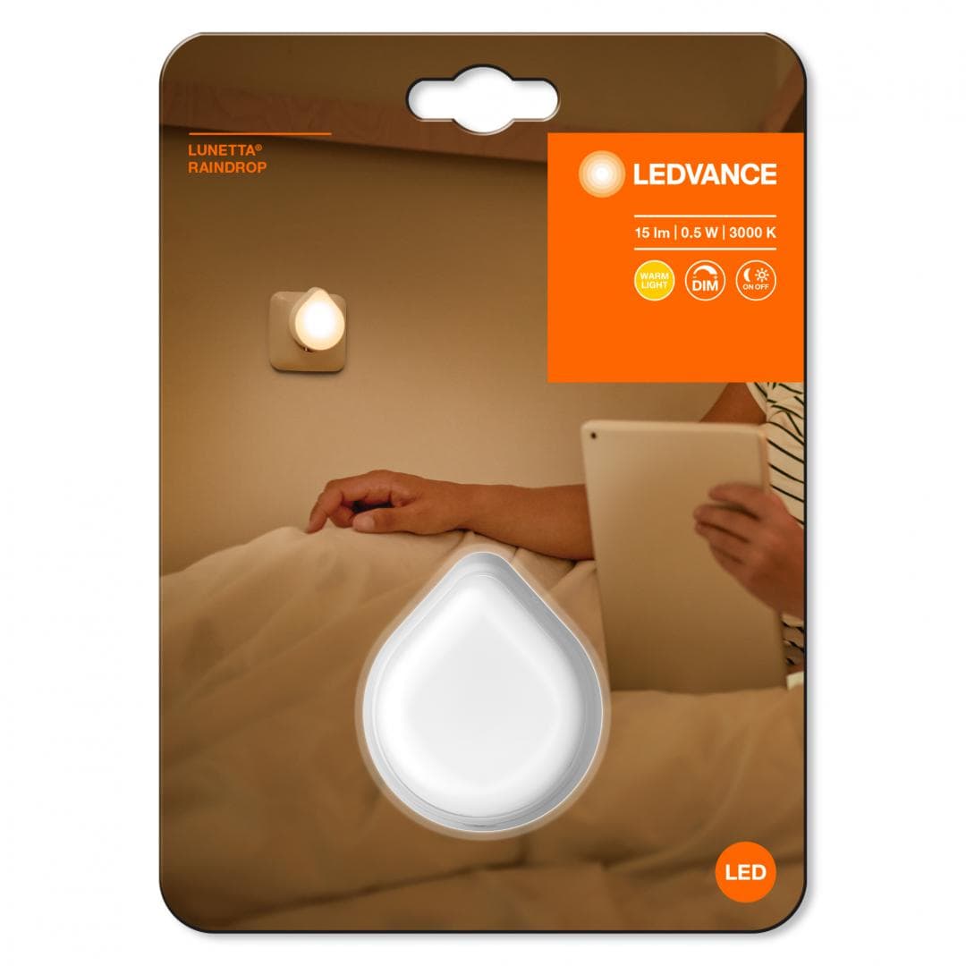 LUNETTA RAINDROP DIM WHITE LEDV "000004058075759343"