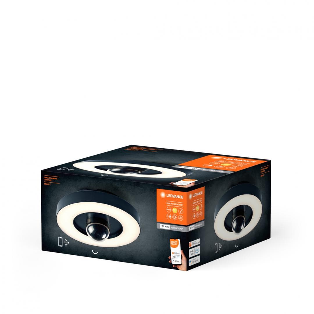 SMART OUTD WIFI CIRCLE CAM CON LEDV "000004058075763500"