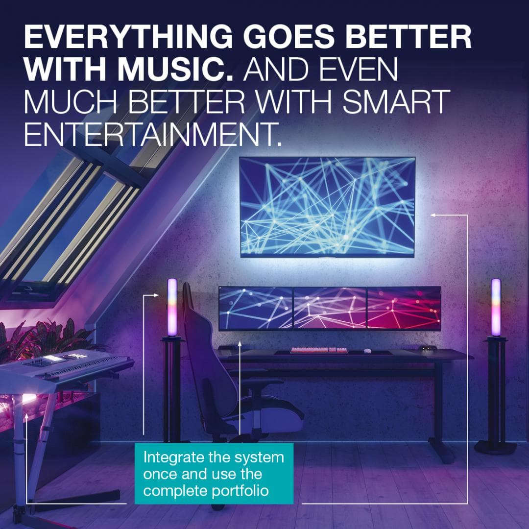 SMART WIFI FLOOR ROUND RGBTW WT LEDV "000004058075765214" — miniatură