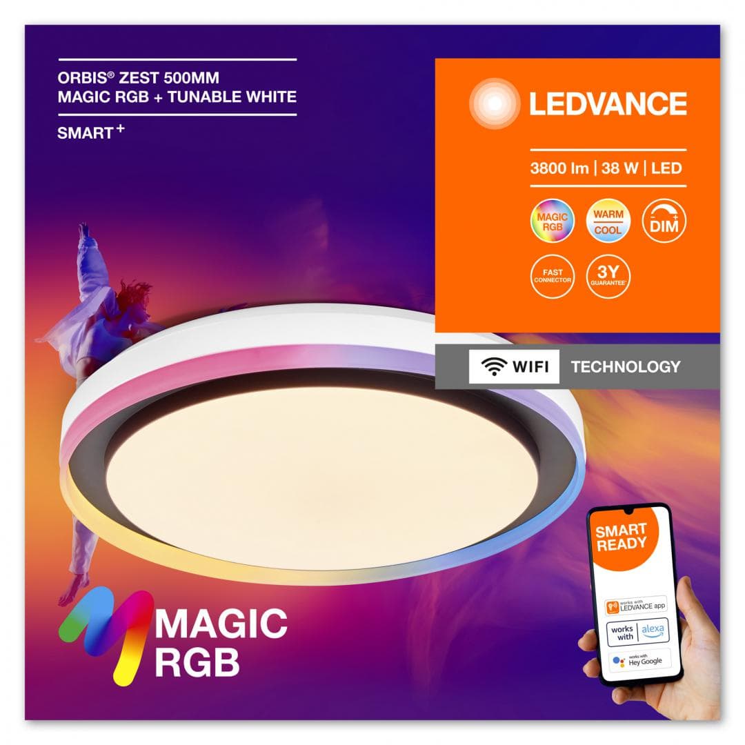 SMARTWIFI ORBISZEST500 MGCRGBTW BWTLEDV "000004099854090288"