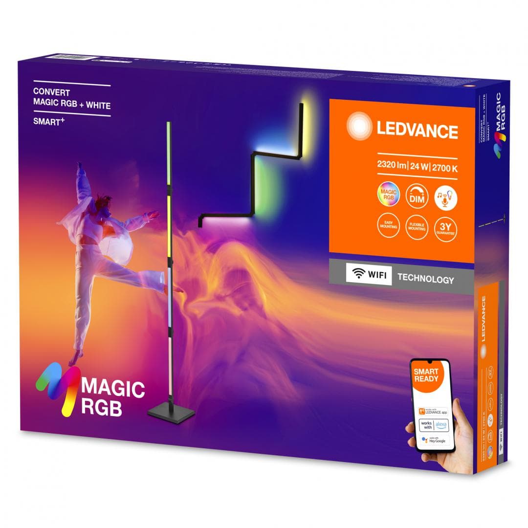 SMART WIFI CONVERT MGC RGBW VR BK LEDV "000004099854096495"