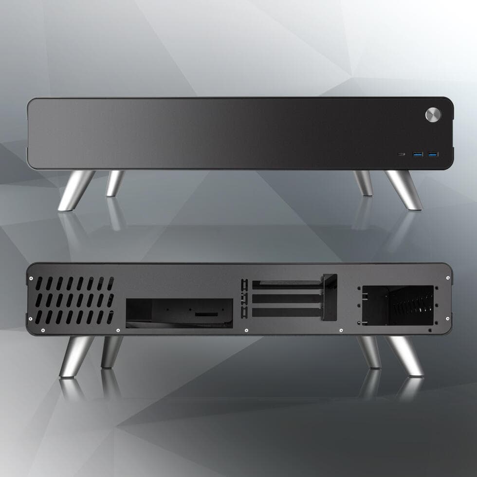 Carcasa RAIJINTEK Pan Slim - negru "0R20B00210" — miniatură