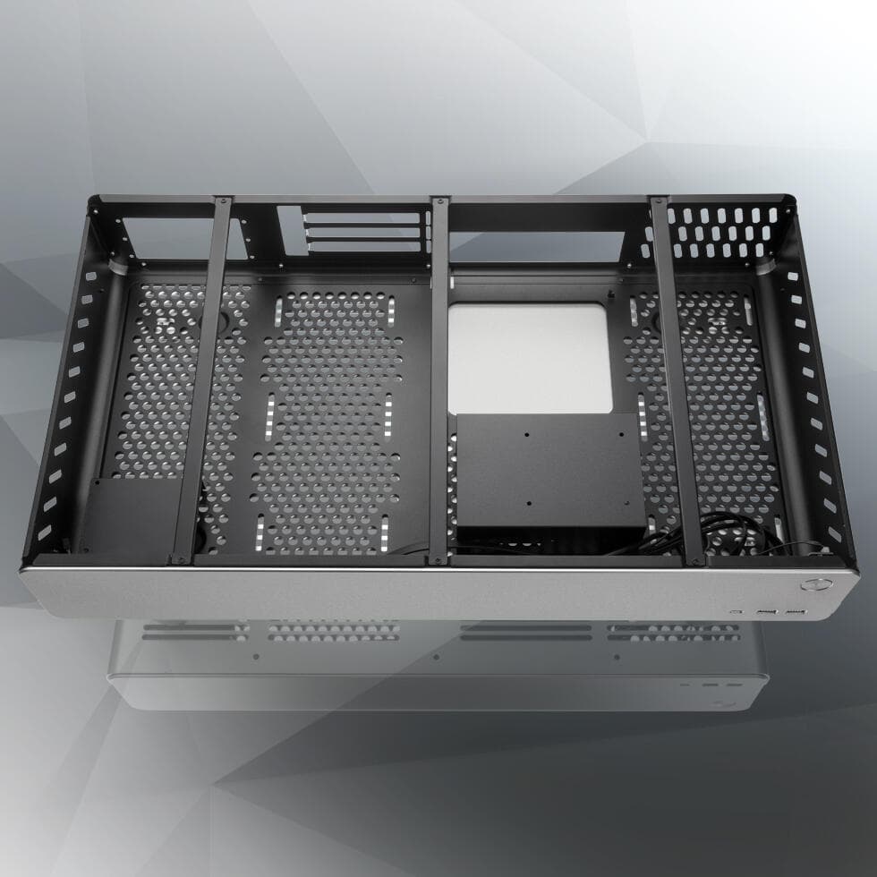 Carcasa RAIJINTEK Pan Slim - negru "0R20B00210" — miniatură