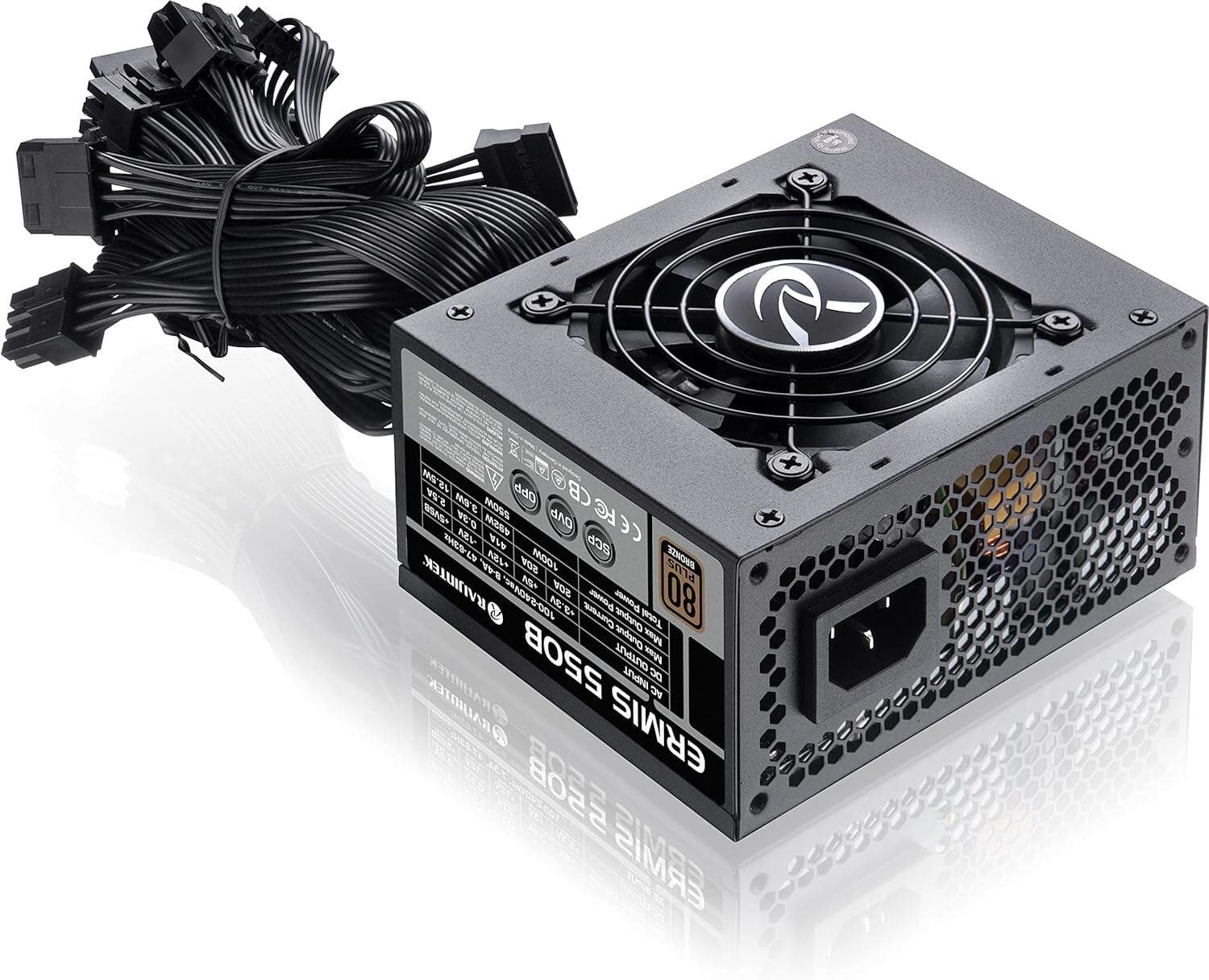 Sursa RAIJINTEK ERMIS 550B, SFX, 80 PLUS Bronze, 550W "0R30B00002" — miniatură