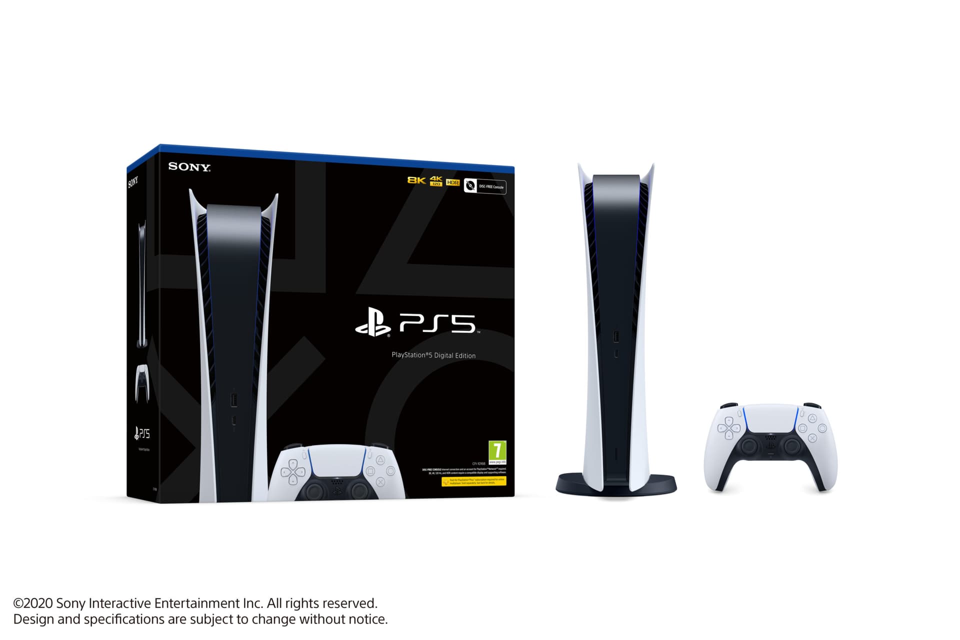 PlayStation 5 PS5 825 Sony GB SSD - Digital Edition 46501036 — miniatură