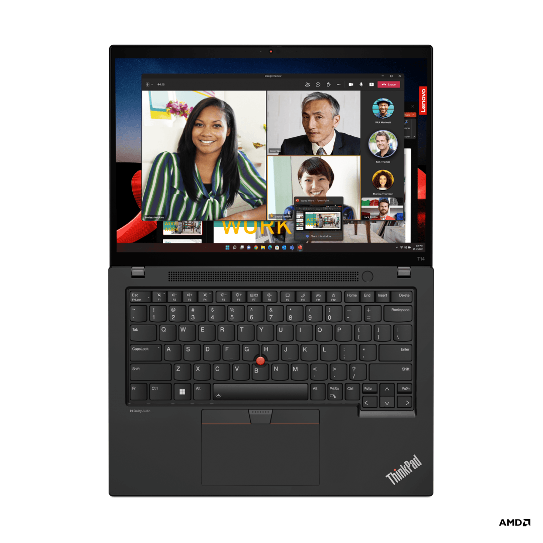 LENOVO ThinkPad T14 G4 Intel Core i5-1335U 14inch WUXGA AG 16GB 512GB SSD M.2 Intel UHD Graphics Wi-Fi 6E + BT FPR W11P 3Y Premier "21HD004ARI" ( — miniatură