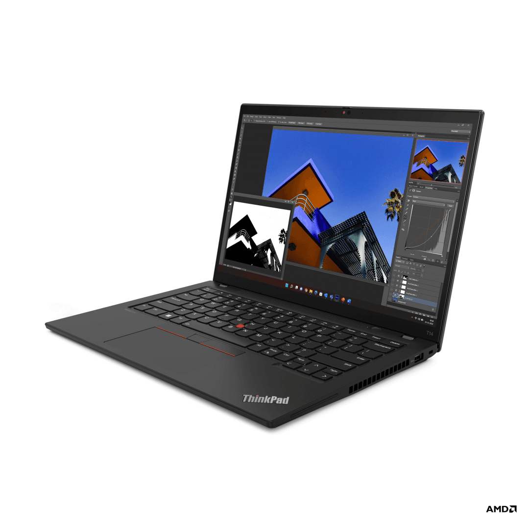 LENOVO ThinkPad T14 G4 Intel Core i5-1335U 14inch WUXGA AG 16GB 512GB SSD M.2 Intel UHD Graphics Wi-Fi 6E + BT FPR W11P 3Y Premier "21HD004ARI" ( — miniatură