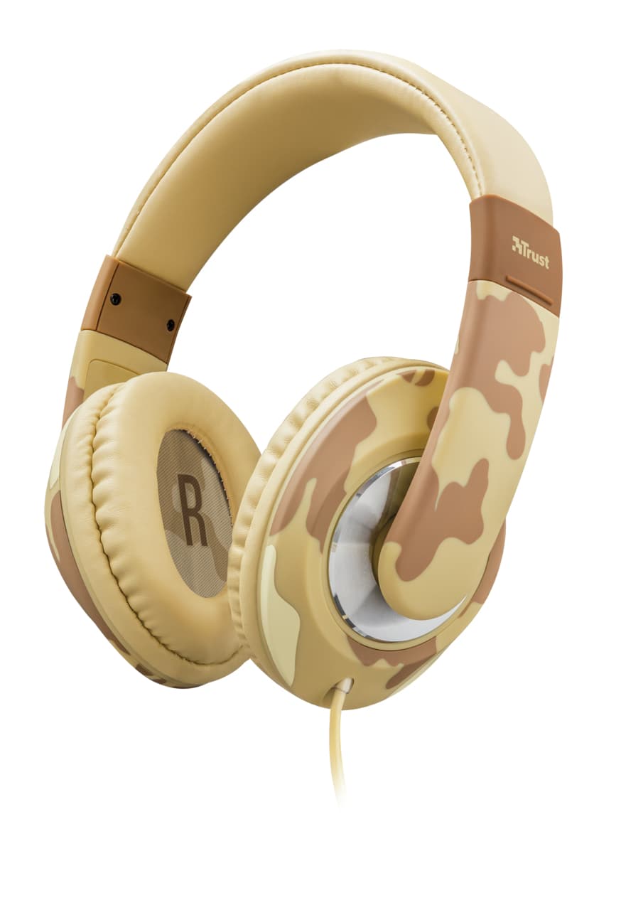 TRUST SONIN HEADPH - DESERT CAMO "22204"