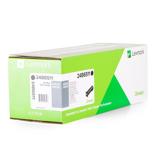 Toner Original Lexmark Black, 24B6511, pentru XC6152|XC6152|XC6153|XC6153|XC8155|XC8155, 25K"24B6511"