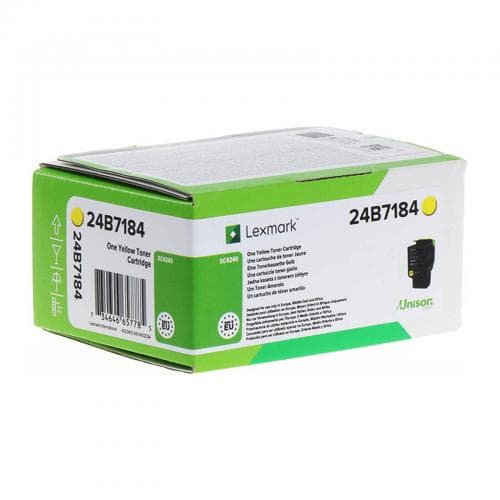 Toner Original Lexmark Yellow, 24B7184, pentru XC4240, 6K"24B7184"